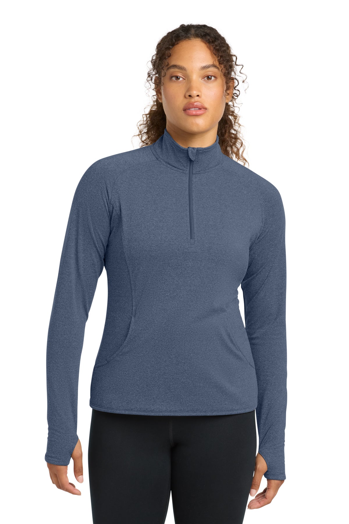 Sport-Tek® Women's Sport-Wick® Stretch 1/4-Zip Pullover