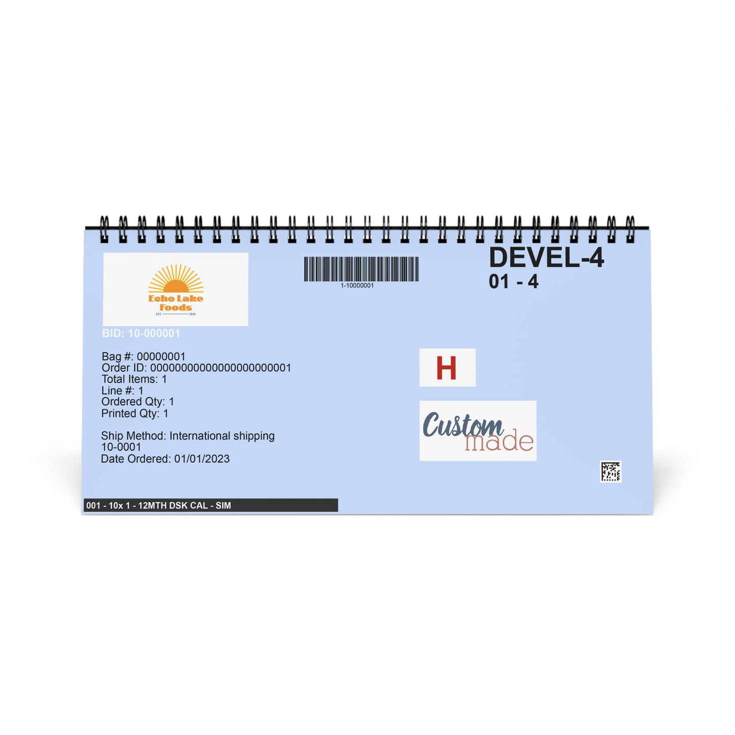 Desktop Calendar (2026 grid)