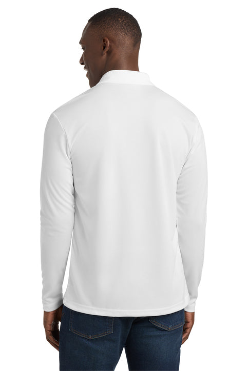 Sport-Tek ® PosiCharge ® RacerMesh ® Long Sleeve Polo