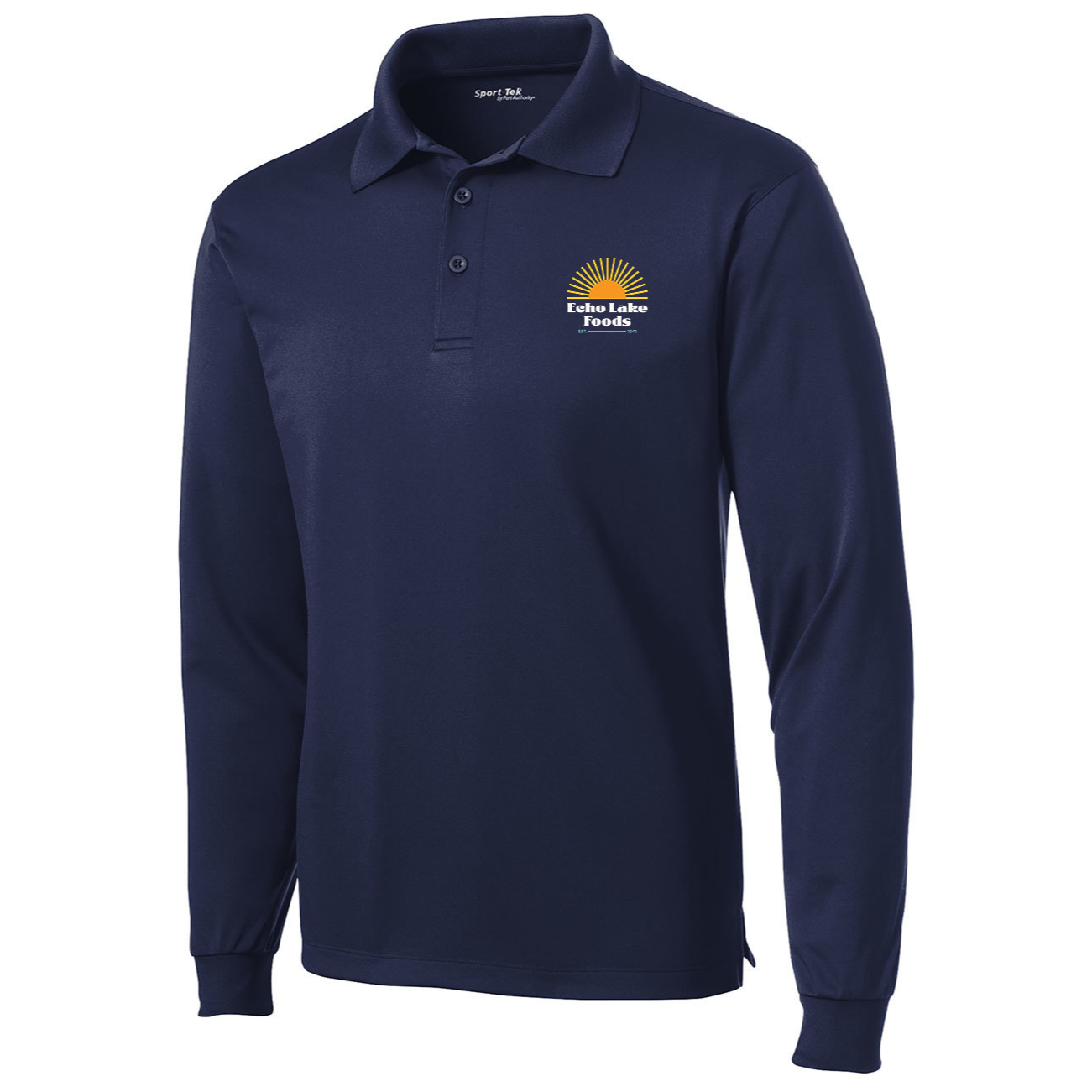 Sport-Tek® Long Sleeve Micropique Sport-Wick®Polo