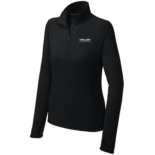 Sport-Tek® Women's Sport-Wick® Stretch 1/4-Zip Pullover