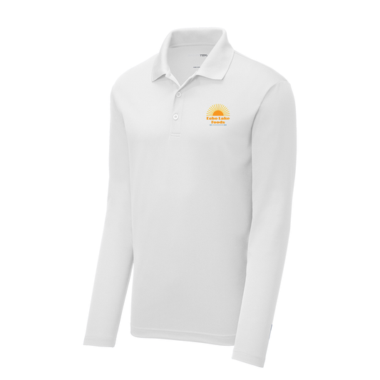 Sport-Tek ® PosiCharge ® RacerMesh ® Long Sleeve Polo
